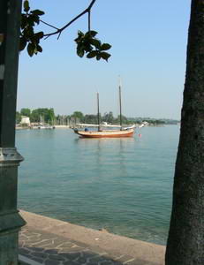 The lakefront at Bardolino The lakefront at Bardolino