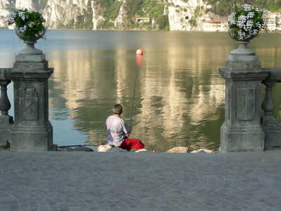 Early morning fishing at Riva...bliss! Early morning fishing at Riva...bliss!