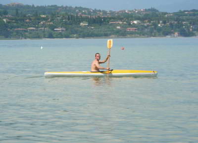Lake Garda is ideal for kayaking!
