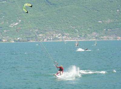 Landing from a jump! Landing from a jump!