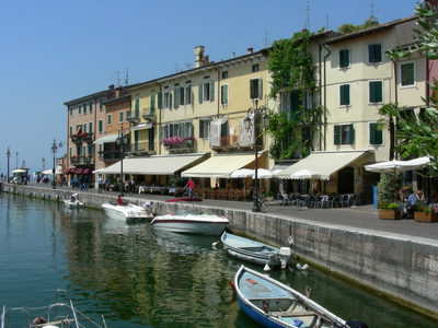 The small but scenic port area The small but scenic port area