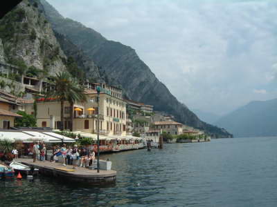 View to the north of Limone