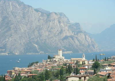 Malcesine has a wonderful location! Malcesine has a wonderful location!