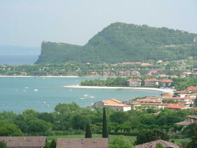 Rocca di Manerba, a landmark in the area Rocca di Manerba, a landmark in the area