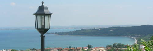 Lake Garda at the south end