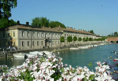 Some of the old buildings here date back to the conflicts in this area