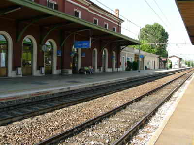 The station at Peschiera
