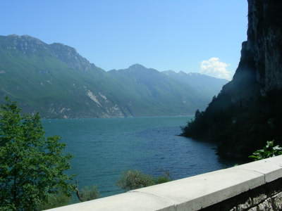 View across near the top of the lake