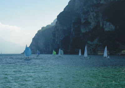 Below the mountains near Riva