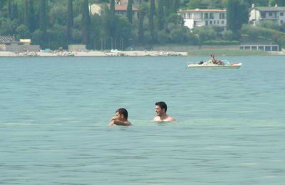 Swimming in the Padenghe area Swimming in the Padenghe area