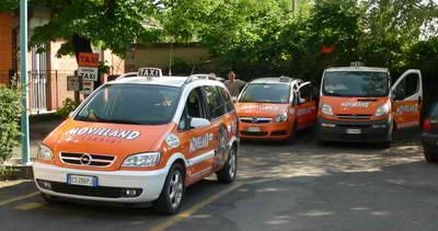 Taxis at the railway station