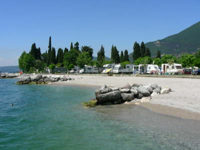 Camping by the beach!