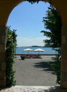 A nice place to sit and watch the lake